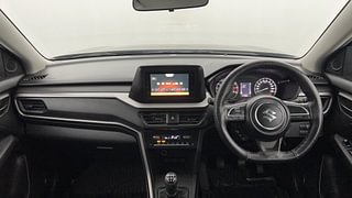Used 2024 Maruti Suzuki Brezza VXI Petrol Manual interior DASHBOARD VIEW