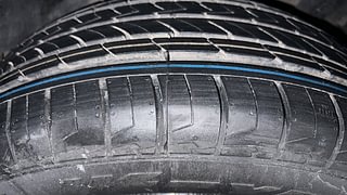 Used 2022 Tata Nexon XZ Plus (O) Petrol Manual tyres LEFT REAR TYRE TREAD VIEW
