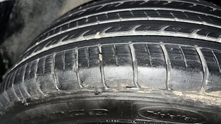 Used 2021 Tata Nexon XM (S) Petrol Manual tyres LEFT FRONT TYRE TREAD VIEW