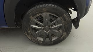 Used 2021 Renault Kwid CLIMBER 1.0 AMT Opt Petrol Automatic tyres LEFT REAR TYRE RIM VIEW
