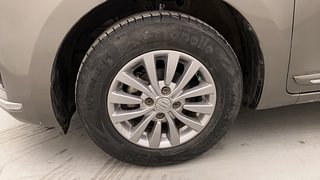 Used 2019 Maruti Suzuki Dzire VXi AMT Petrol Automatic tyres LEFT FRONT TYRE RIM VIEW