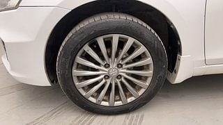 Used 2016 Maruti Suzuki Ciaz ZXi Petrol Manual tyres LEFT FRONT TYRE RIM VIEW