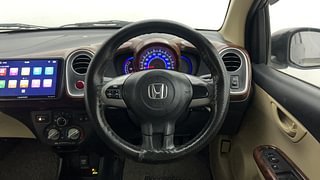 Used 2015 Honda Mobilio V Petrol + CNG (Outside Fitted) Petrol+cng Manual interior STEERING VIEW