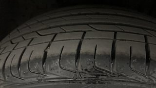 Used 2022 Tata Nexon XZ Plus S Petrol Manual tyres LEFT FRONT TYRE TREAD VIEW