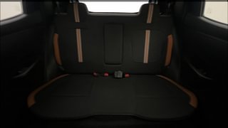 Used 2021 Renault Kwid CLIMBER 1.0 AMT Opt Petrol Automatic interior REAR SEAT CONDITION VIEW