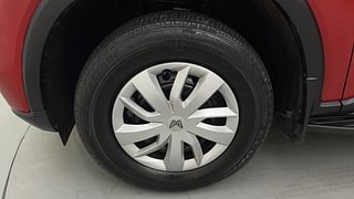 Used 2023 Mahindra Scorpio N Z6 Diesel AT 7 STR Diesel Automatic tyres LEFT FRONT TYRE RIM VIEW