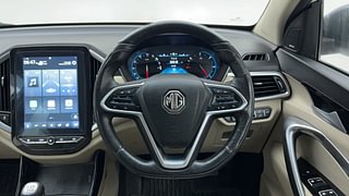 Used 2021 MG Motors Hector Sharp 2.0 Diesel Turbo MT Dual Tone Diesel Manual interior STEERING VIEW