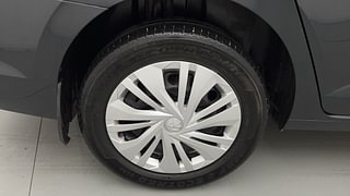 Used 2024 Volkswagen Virtus Comfortline 1.0 TSI MT Petrol Manual tyres RIGHT REAR TYRE RIM VIEW