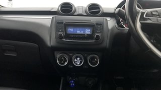 Used 2018 Maruti Suzuki Swift [2017-2021] ZXI Petrol Manual interior MUSIC SYSTEM & AC CONTROL VIEW