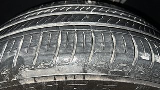 Used 2024 Volkswagen Virtus Comfortline 1.0 TSI MT Petrol Manual tyres LEFT FRONT TYRE TREAD VIEW