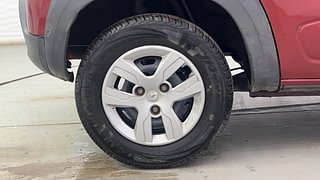 Used 2016 Renault Kwid RXT Petrol Manual tyres RIGHT REAR TYRE RIM VIEW