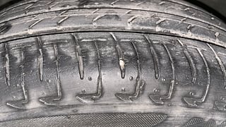 Used 2022 Maruti Suzuki Ignis Zeta 1.2 AMT Petrol Automatic tyres LEFT FRONT TYRE TREAD VIEW