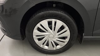 Used 2024 Volkswagen Virtus Comfortline 1.0 TSI MT Petrol Manual tyres LEFT FRONT TYRE RIM VIEW