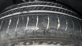 Used 2024 Volkswagen Virtus Comfortline 1.0 TSI MT Petrol Manual tyres RIGHT REAR TYRE TREAD VIEW