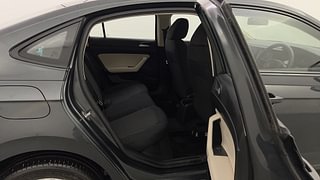 Used 2024 Volkswagen Virtus Comfortline 1.0 TSI MT Petrol Manual interior RIGHT SIDE REAR DOOR CABIN VIEW