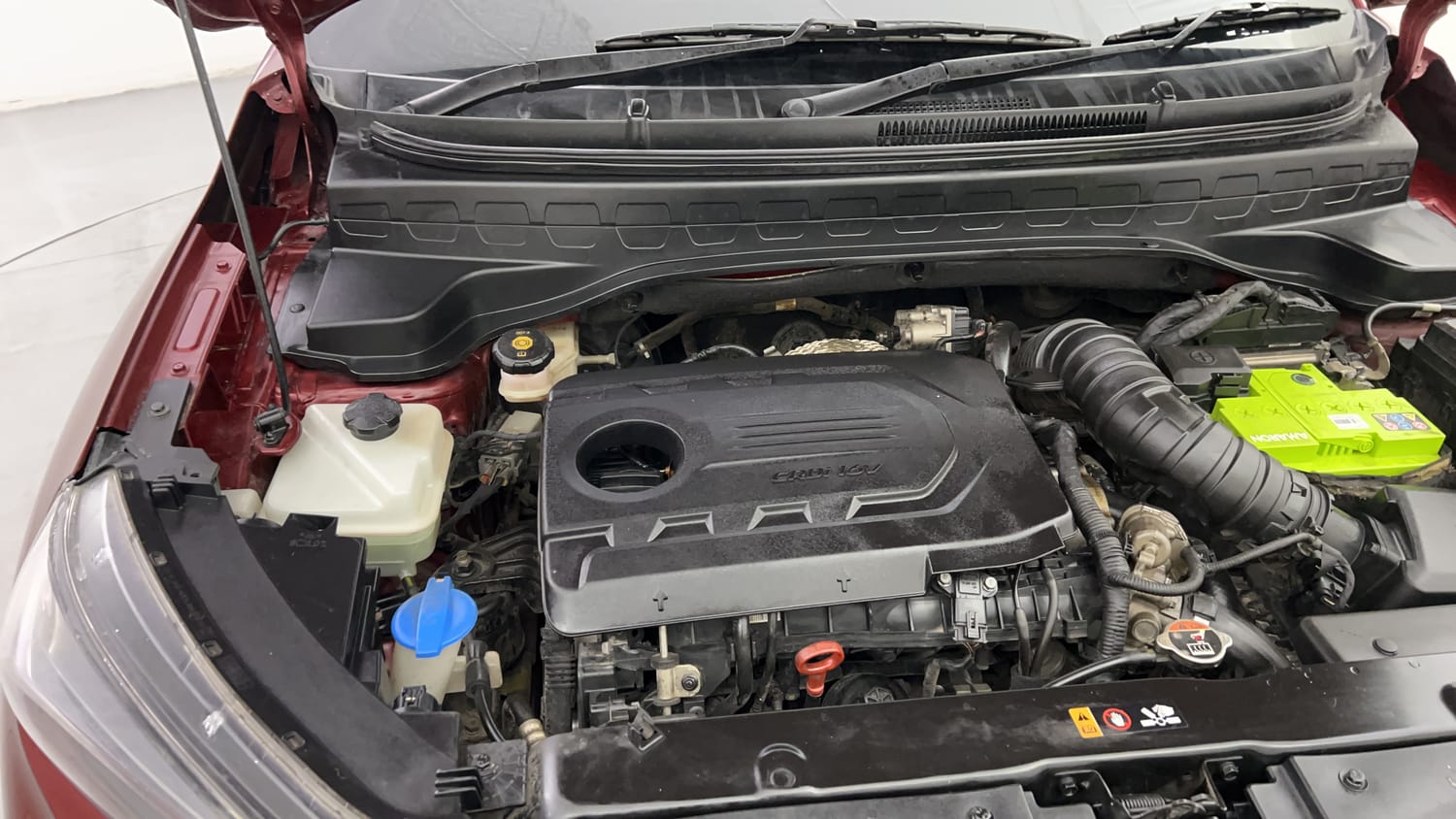 New Kia Sonet engine ENGINE RIGHT SIDE VIEW