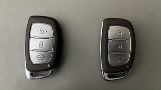 Used 2021 Hyundai Aura SX 1.2 Petrol Petrol Manual extra CAR KEY VIEW