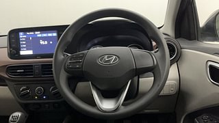 Used 2021 Hyundai Aura SX 1.2 Petrol Petrol Manual interior STEERING VIEW