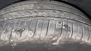 Used 2022 Tata Altroz XZA Plus Petrol Dark Edtion Petrol Automatic tyres RIGHT REAR TYRE TREAD VIEW