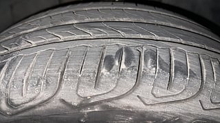 Used 2022 Tata Altroz XZA Plus Petrol Dark Edtion Petrol Automatic tyres RIGHT FRONT TYRE TREAD VIEW
