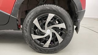 Used 2016 Mahindra KUV100 [2015-2017] K6+ 6 STR Petrol Manual tyres LEFT REAR TYRE RIM VIEW