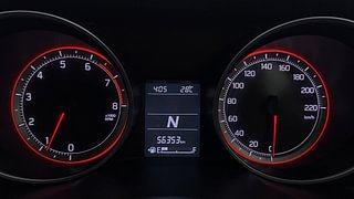 Used 2018 Maruti Suzuki Swift [2017-2021] VXI AMT Petrol Automatic interior CLUSTERMETER VIEW