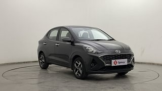 Used 2021 Hyundai Aura SX 1.2 Petrol Petrol Manual exterior RIGHT FRONT CORNER VIEW
