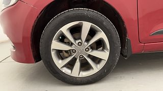 Used 2015 Hyundai Elite i20 Asta 1.2 Petrol Manual tyres LEFT FRONT TYRE RIM VIEW