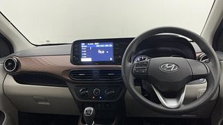 Used 2021 Hyundai Aura SX 1.2 Petrol Petrol Manual interior DASHBOARD VIEW