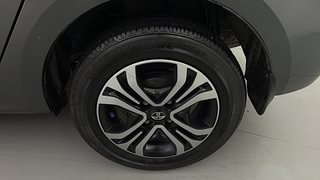 Used 2023 Tata Tigor Revotron XZ+ CNG Petrol+cng Manual tyres LEFT REAR TYRE RIM VIEW