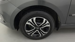 Used 2023 Tata Tigor Revotron XZ+ CNG Petrol+cng Manual tyres LEFT FRONT TYRE RIM VIEW