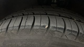 Used 2020 Skoda Rapid New Active 1.0 TSI MT Petrol Manual tyres LEFT FRONT TYRE TREAD VIEW