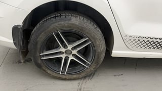 Used 2020 Skoda Rapid New Active 1.0 TSI MT Petrol Manual tyres RIGHT REAR TYRE RIM VIEW