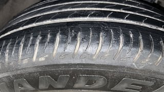 Used 2022 Mahindra XUV700 AX 7 Diesel MT 7 STR Diesel Manual tyres LEFT FRONT TYRE TREAD VIEW
