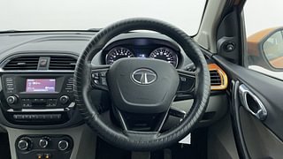 Used 2018 Tata Tiago [2016-2020] Revotron XZA AMT Petrol Automatic interior STEERING VIEW