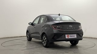 Used 2021 Hyundai Aura SX 1.2 Petrol Petrol Manual exterior LEFT REAR CORNER VIEW