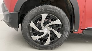 Used 2016 Mahindra KUV100 [2015-2017] K6+ 6 STR Petrol Manual tyres LEFT FRONT TYRE RIM VIEW