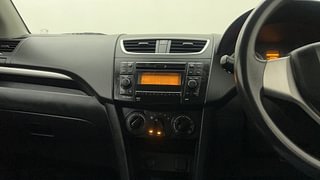 Used 2017 Maruti Suzuki Swift [2014-2017] VXI (O) Petrol Manual interior MUSIC SYSTEM & AC CONTROL VIEW