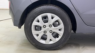 Used 2013 Hyundai Grand i10 Magna 1.2 Kappa VTVT Petrol Manual tyres RIGHT REAR TYRE RIM VIEW