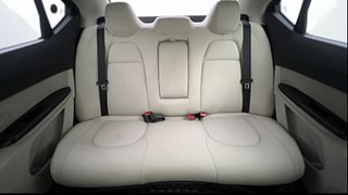 Used 2023 Tata Tigor Revotron XZ+ CNG Petrol+cng Manual interior REAR SEAT CONDITION VIEW