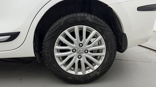 Used 2022 Maruti Suzuki Dzire ZXi AGS Petrol Automatic tyres LEFT REAR TYRE RIM VIEW