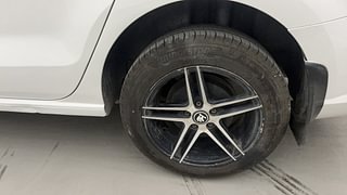 Used 2020 Skoda Rapid New Active 1.0 TSI MT Petrol Manual tyres LEFT REAR TYRE RIM VIEW