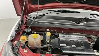 Used 2016 Mahindra KUV100 [2015-2017] K6+ 6 STR Petrol Manual engine ENGINE RIGHT SIDE HINGE & APRON VIEW