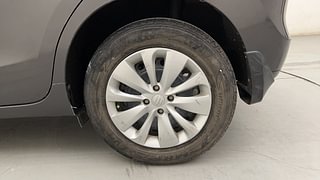 Used 2016 Maruti Suzuki Baleno Delta 1.2 Petrol Manual tyres LEFT REAR TYRE RIM VIEW
