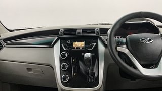 Used 2016 Mahindra KUV100 [2015-2017] K6+ 6 STR Petrol Manual interior MUSIC SYSTEM & AC CONTROL VIEW