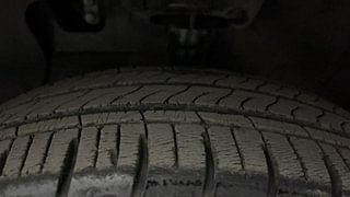Used 2021 Hyundai Aura SX 1.2 Petrol Petrol Manual tyres LEFT FRONT TYRE TREAD VIEW