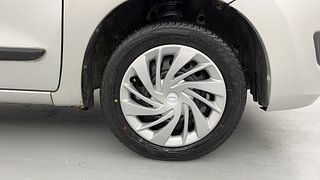 Used 2014 Maruti Suzuki Wagon R 1.0 [2010-2019] VXi Petrol Manual tyres RIGHT FRONT TYRE RIM VIEW