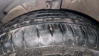 Used 2022 Maruti Suzuki Dzire ZXi AGS Petrol Automatic tyres LEFT FRONT TYRE TREAD VIEW