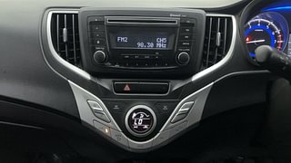 Used 2016 Maruti Suzuki Baleno Delta 1.2 Petrol Manual interior MUSIC SYSTEM & AC CONTROL VIEW