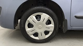 Used 2018 Maruti Suzuki Wagon R 1.0 VXI AMT Petrol Automatic tyres LEFT FRONT TYRE RIM VIEW